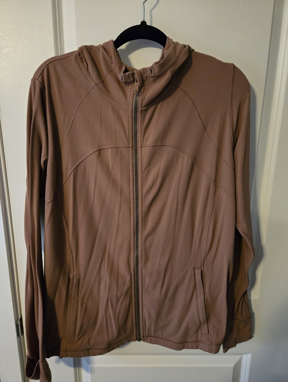 Lululemon Zip Up in Dusty Rose